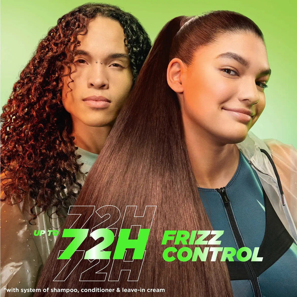 Garnier Fructis Sleek and Shine Anti-Frizz Serum for Frizzy, Dry, Unmanageable Hair 150ml (5.1 Fl Oz) | Tames Frizz with Moroccan Argan Oil - view 2
