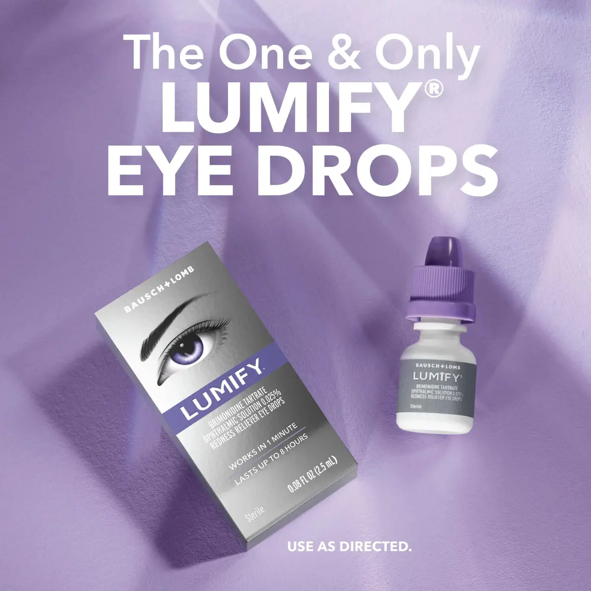 LUMIFY Redness Relief Eye Drops 7.5ml (0.25 Fl Oz) | FDA Approved for Whiter, Brighter Eyes - view 5