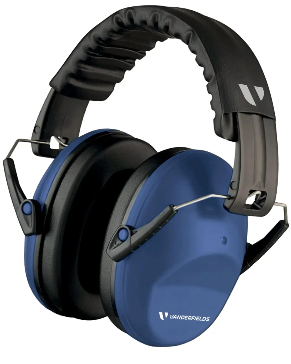 Vanderfields Kids Noise Canceling Headphones - 26 dB NRR (240g) | Marine Blue - main product image