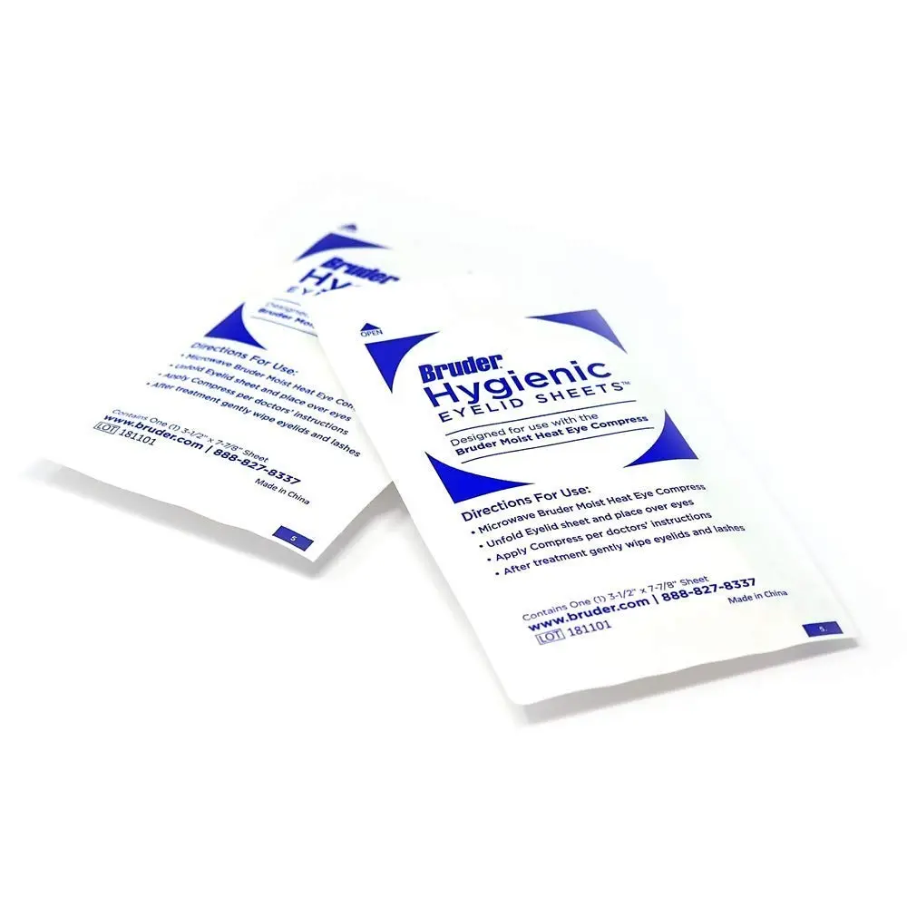 Bruder Hygienic Eyelid Micro Fine Sheets 35 Count | Disposable, Hypoallergenic, Cleansing for Dry Eyes - view 4