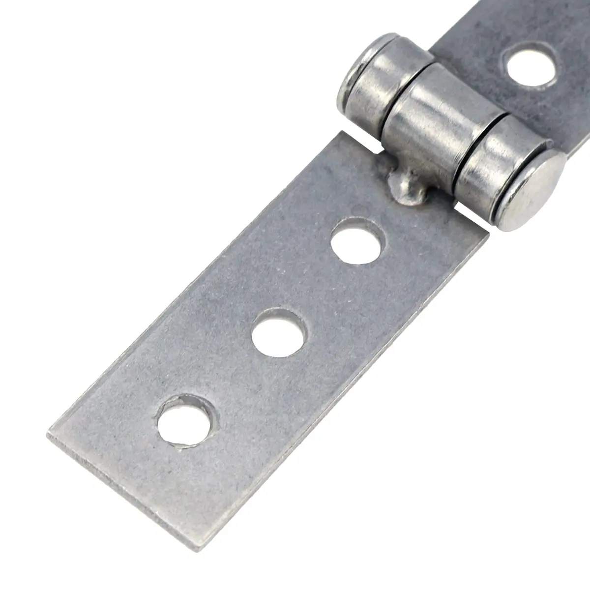S SYDIEN Silver Folding Butt Hinges 2Pcs 84mm (3.31'') | Heavy Duty Stainless Steel Door Hinges for Cabinets & Windows - view 9
