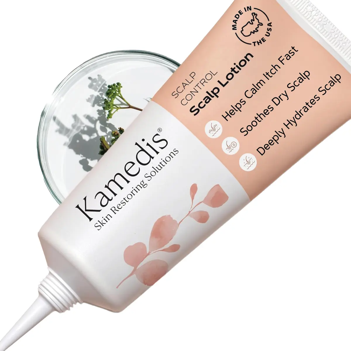 KAMEDIS Scalp Moisturizer Lotion 3.38 Fl Oz | Soothes Dry, Itchy & Sensitive Scalp - main product image