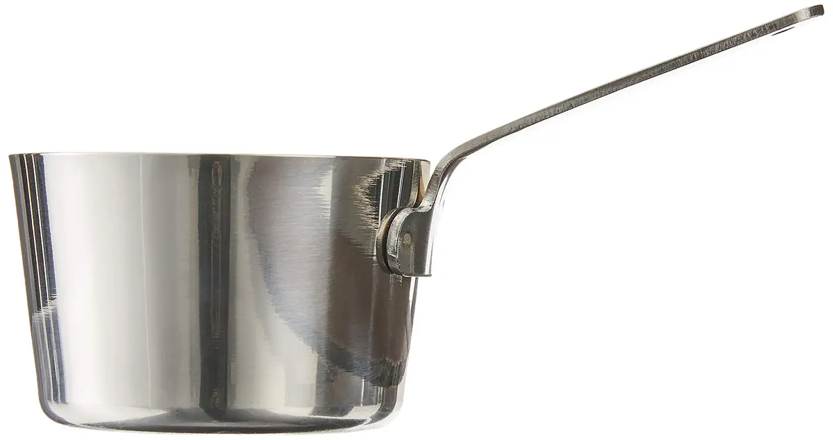 Winco Mini Sauce Pan Silver | Compact Stainless Steel Saucepan for Sauces & Melting (2-3/4" Dia, 1-3/4" High) - view 2