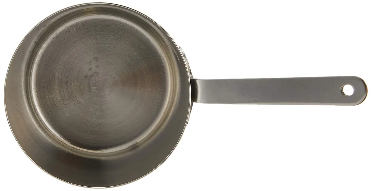 Winco Mini Sauce Pan Silver | Compact Stainless Steel Saucepan for Sauces & Melting (2-3/4" Dia, 1-3/4" High) - view 3