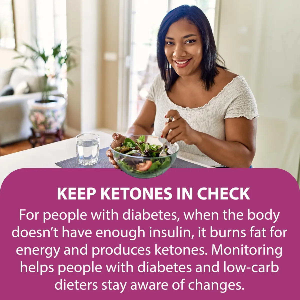 TRUEplus Ketone Test Strips 100 Count | Easy Urinalysis for Ketosis Monitoring - view 6
