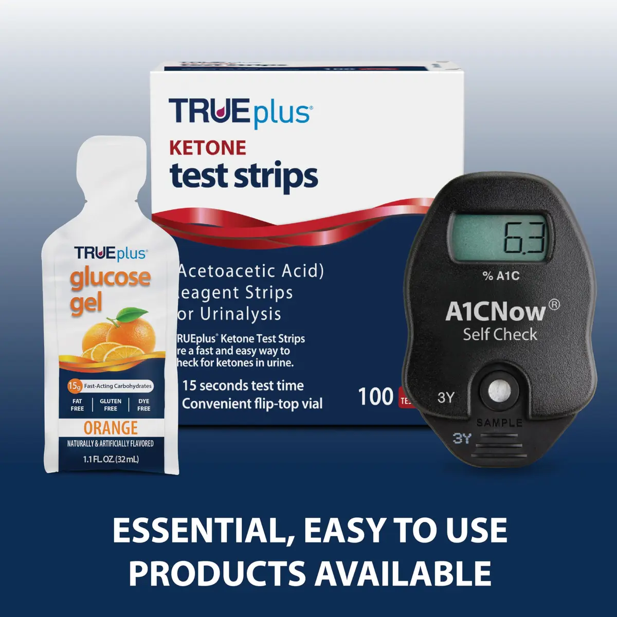 TRUEplus Ketone Test Strips 100 Count | Easy Urinalysis for Ketosis Monitoring - view 7