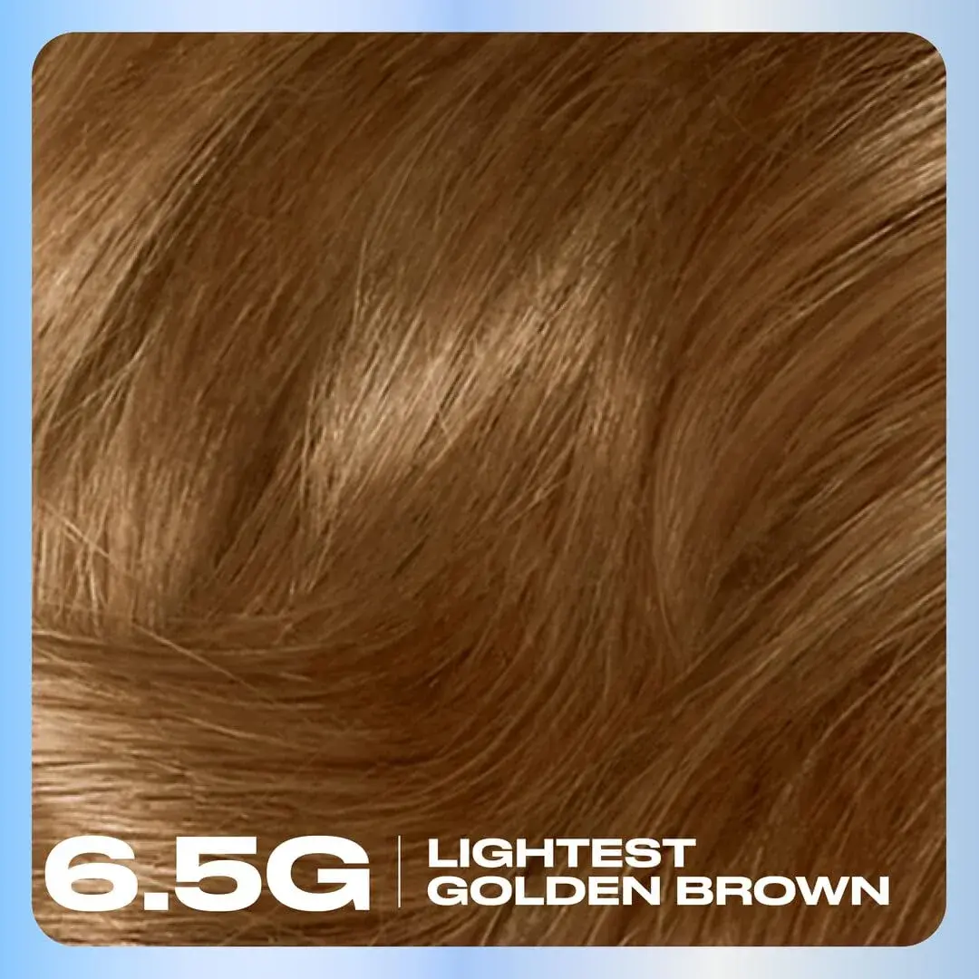 Clairol Nice'n Easy 6.5G Lightest Golden Brown Permanent Hair Dye - 3 Pack - view 3
