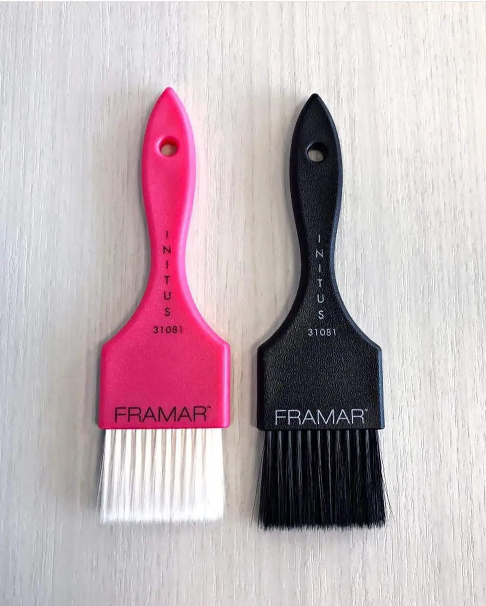 Framar Power Painter Hair Dye Brush Set | Balayage, Hair Painting & Color Application Tools (2-Pack) - view 7