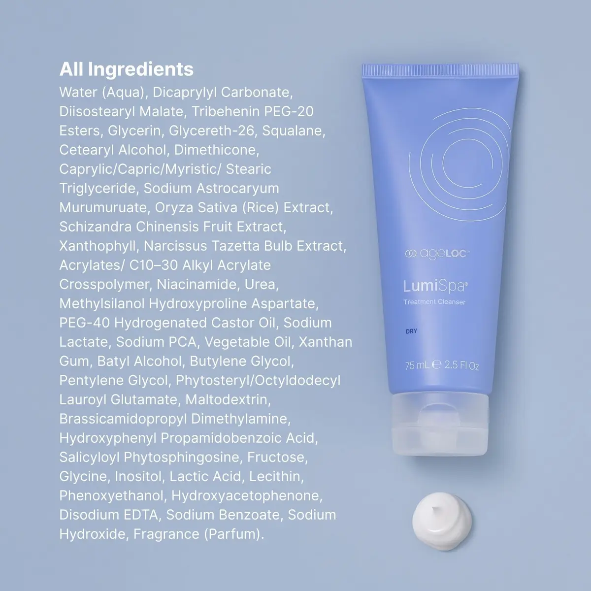 Nu Skin ageLOC LumiSpa Treatment Cleanser | Dry Skin | 2.5 Fl Oz | Hydrating Gel for Sensitive Skin - view 7