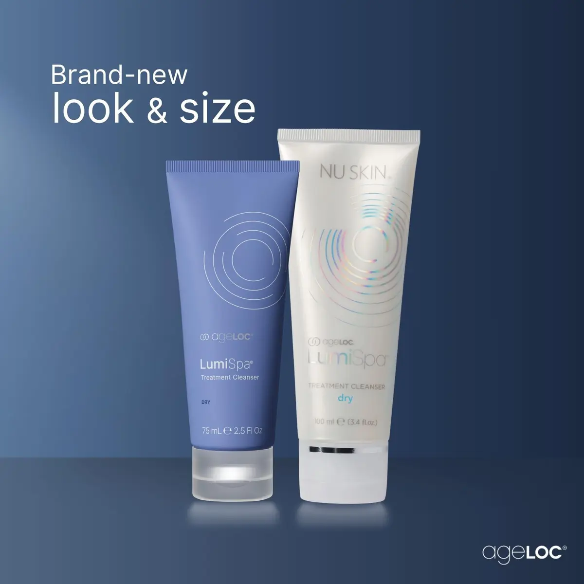 Nu Skin ageLOC LumiSpa Treatment Cleanser | Dry Skin | 2.5 Fl Oz | Hydrating Gel for Sensitive Skin - view 2