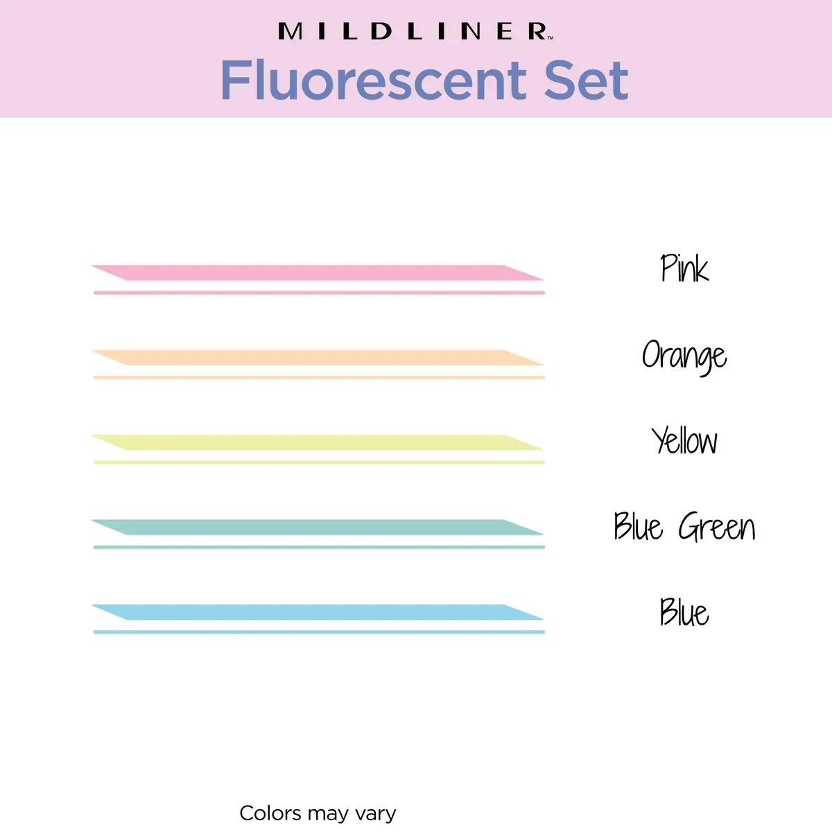 Zebra Pen Mildliner Dual-Tip Highlighter Set 5 Count (Pack of 1) | Smooth Ink Flow for Students & Office - view 3