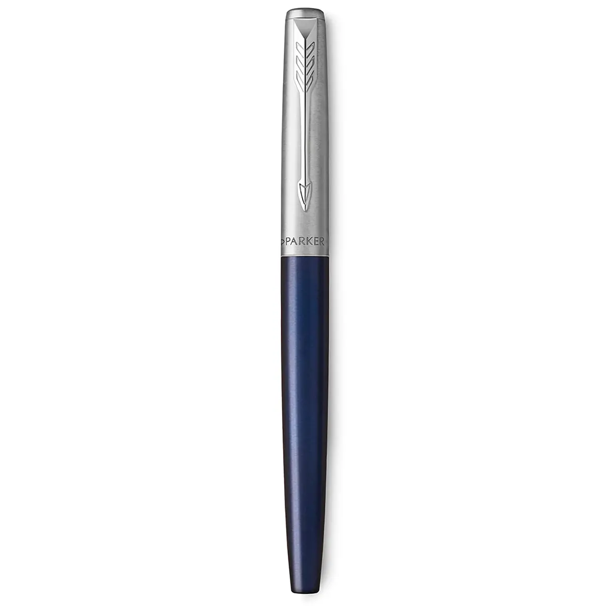 Parker Jotter Fountain Pen Royal Blue Medium Nib with Blue Ink Gift Box | Smooth Ink Flow Writing Instrument - view 2