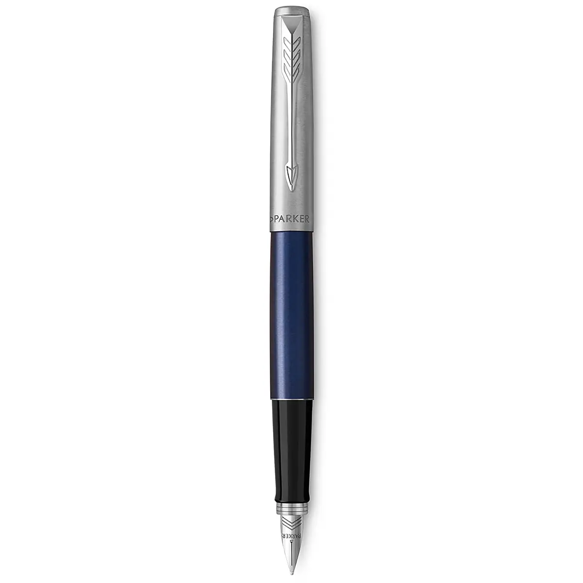 Parker Jotter Fountain Pen Royal Blue Medium Nib with Blue Ink Gift Box | Smooth Ink Flow Writing Instrument - view 3