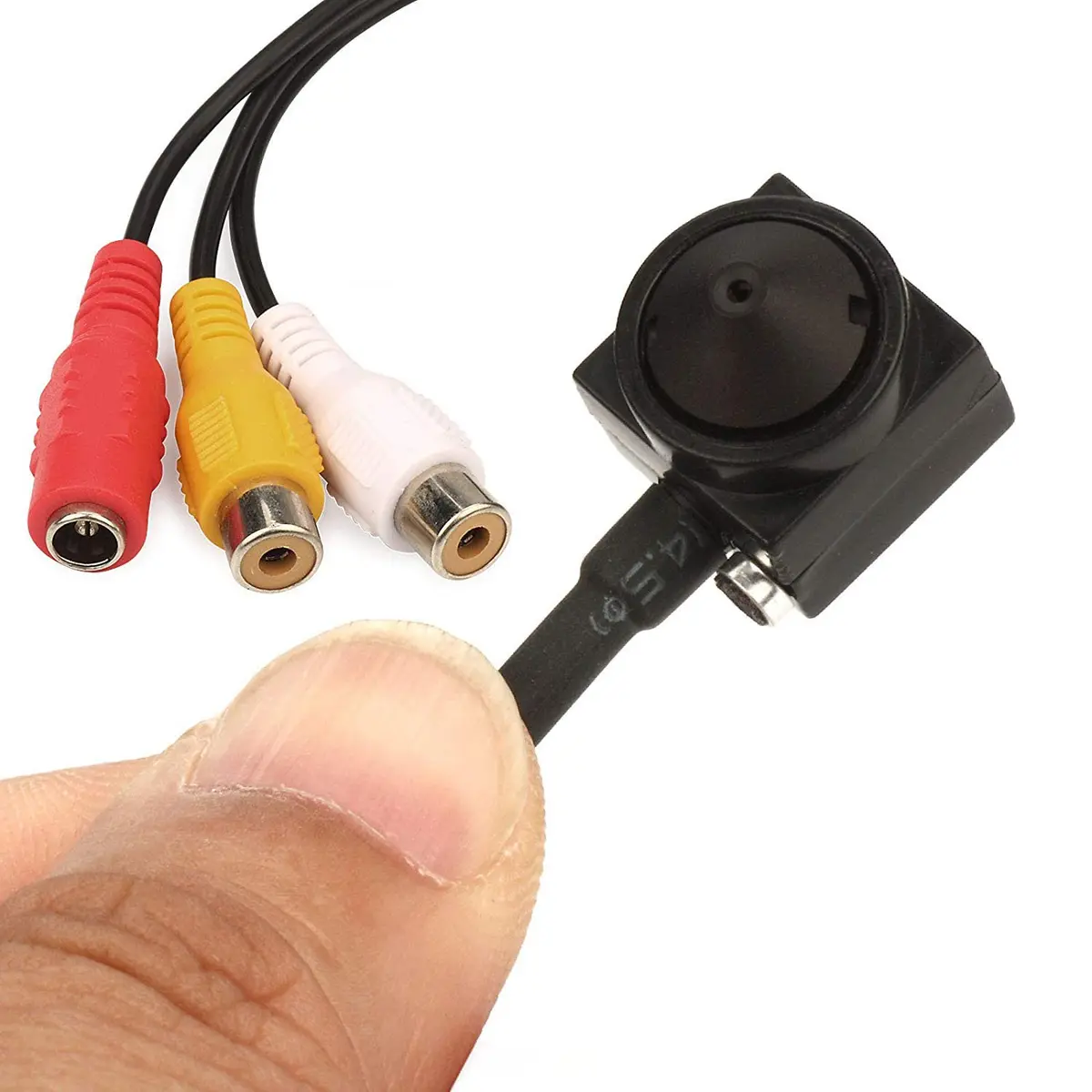 Vanxse CCTV HD Mini Spy Pinhole Security Camera 1000TVL Indoor/Outdoor (VS-TN007) | 720p Resolution - view 2