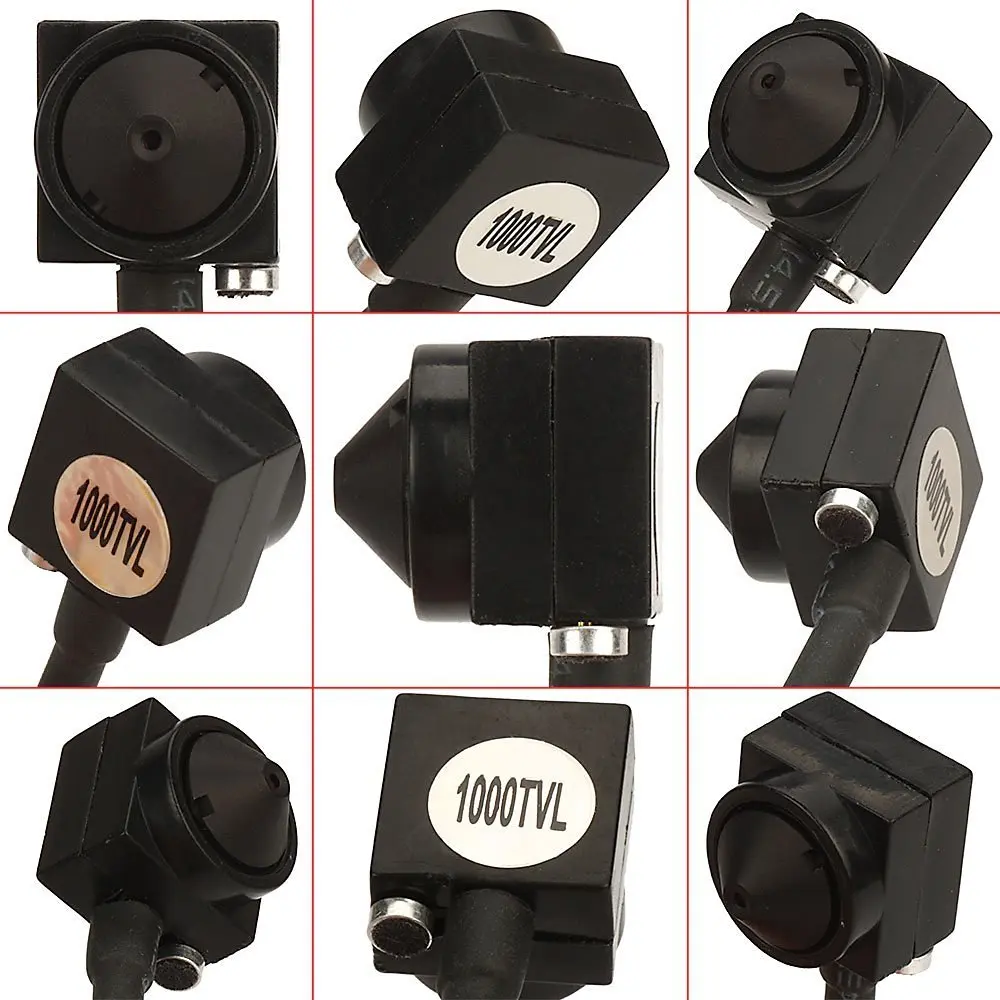 Vanxse CCTV HD Mini Spy Pinhole Security Camera 1000TVL Indoor/Outdoor (VS-TN007) | 720p Resolution - view 4