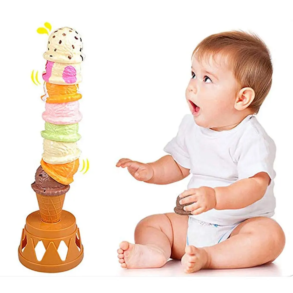 BigOtters Ice Cream Game, Sweet Treats Tower | Pretend Play Food for Kids - view 9