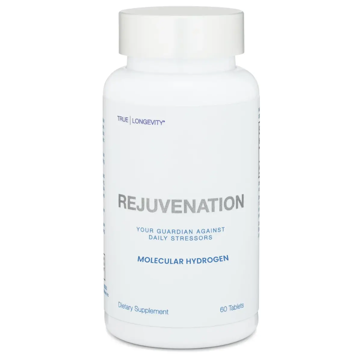 DRINK HRW Rejuvenation Molecular Hydrogen Water Tablets Unflavored, 60 Count | 12.4 ppm H2 + Magnesium, Supports Energy, Recovery & Cognitive Function - main product image