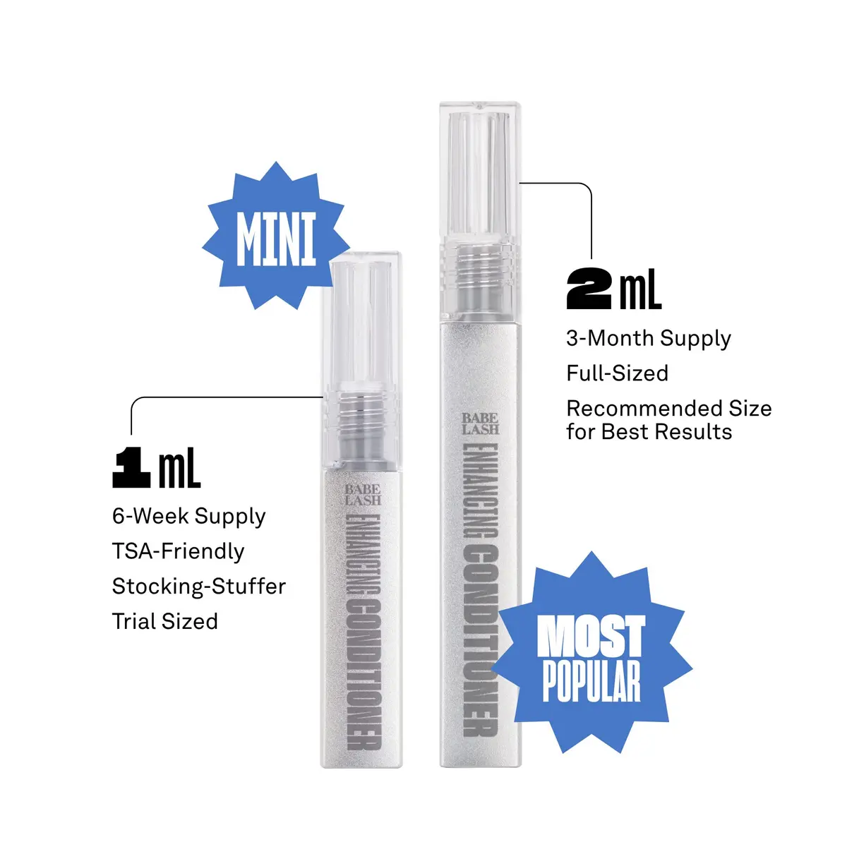 BABE ORIGINAL Enhancing Lash Conditioner for Longer-Looking Lashes, 3mL | Nourishing Peptides & Biotin for Fuller, Healthier Lashes - view 5