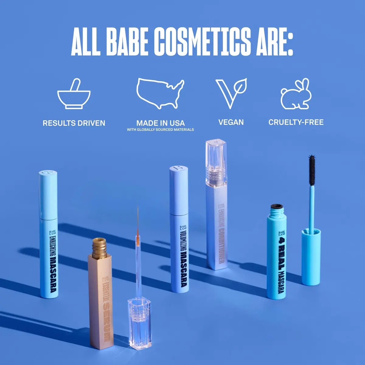 BABE ORIGINAL Enhancing Lash Conditioner for Longer-Looking Lashes, 3mL | Nourishing Peptides & Biotin for Fuller, Healthier Lashes - view 7