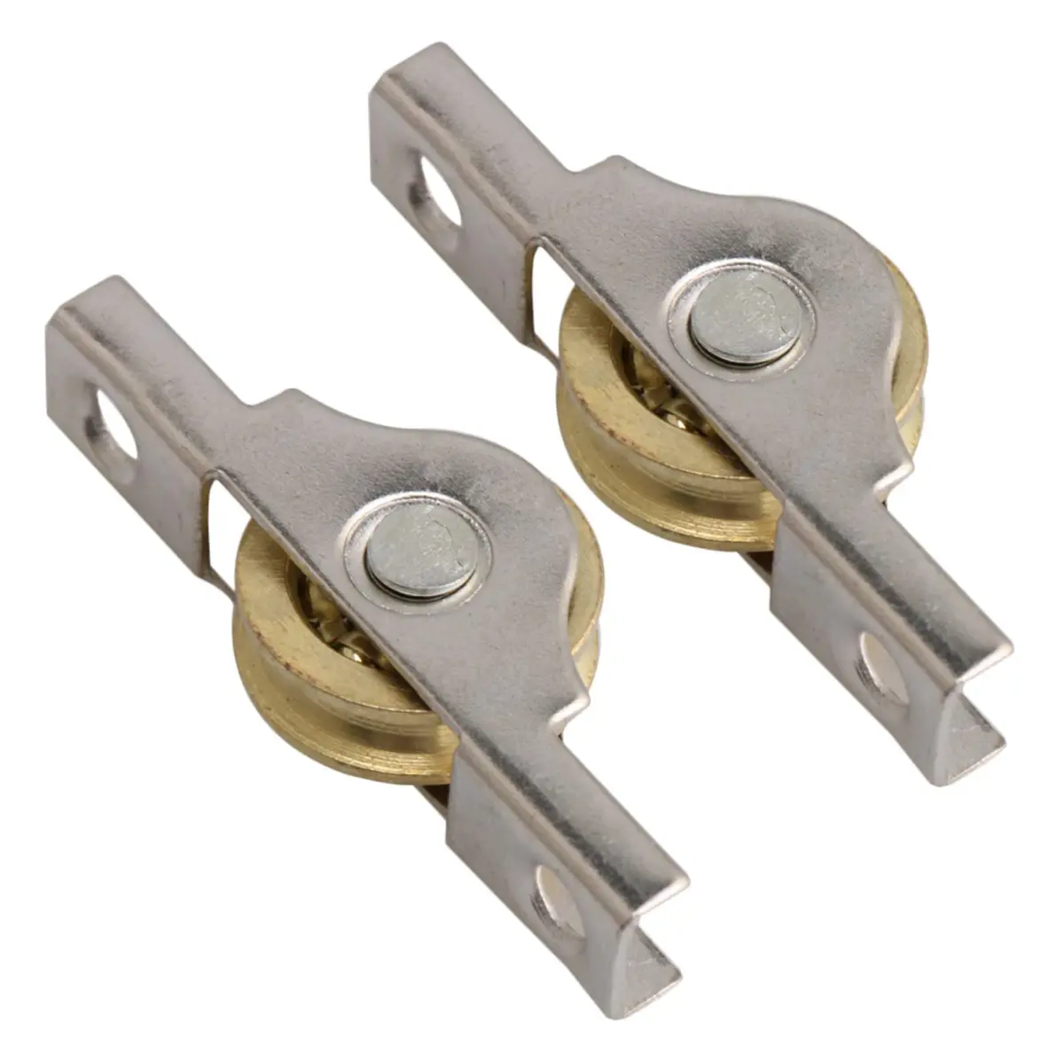 RDEXP Sliding Roller Wheel Set of 20 | 20mm Diameter Slotted Wheel for Wardrobes, Cabinets, Bookcases, Doors, Windows - view 3