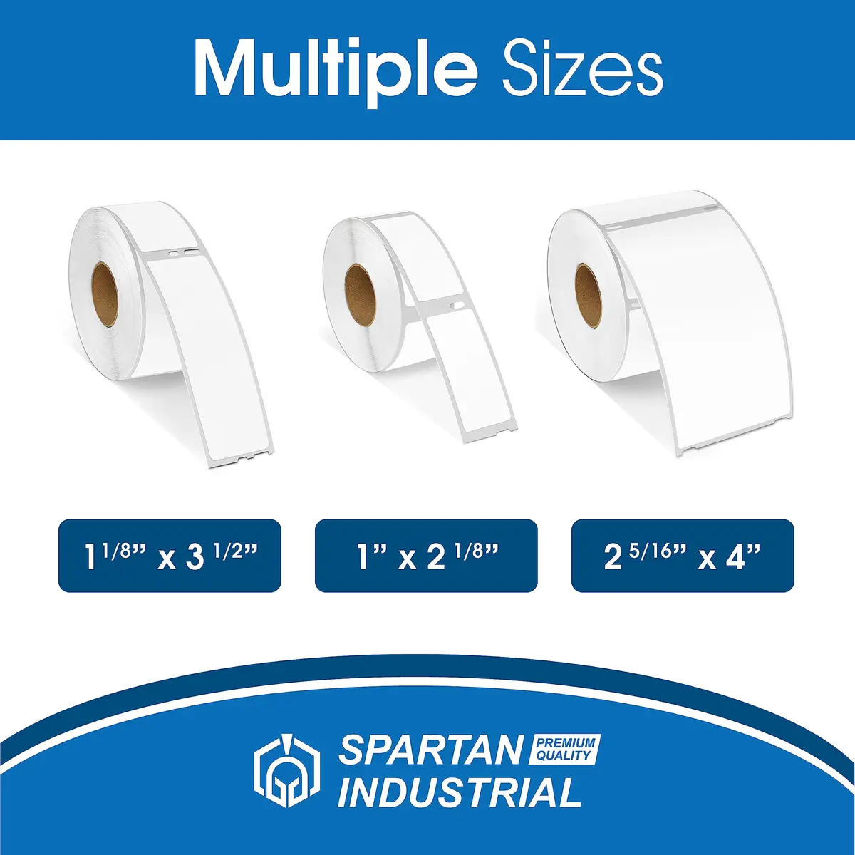 Spartan Industrial Replacement Labels for DYMO 30256 10 Rolls 3000 Labels | Fade-Resistant Thermal Labels - view 6