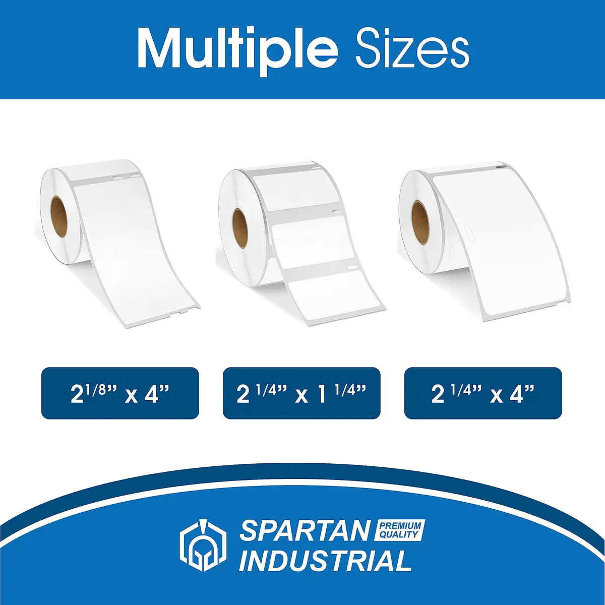 Spartan Industrial Replacement for DYMO 30857 2 1/4" x 4" | All-Purpose Thermal Labels for Office & Events - view 6