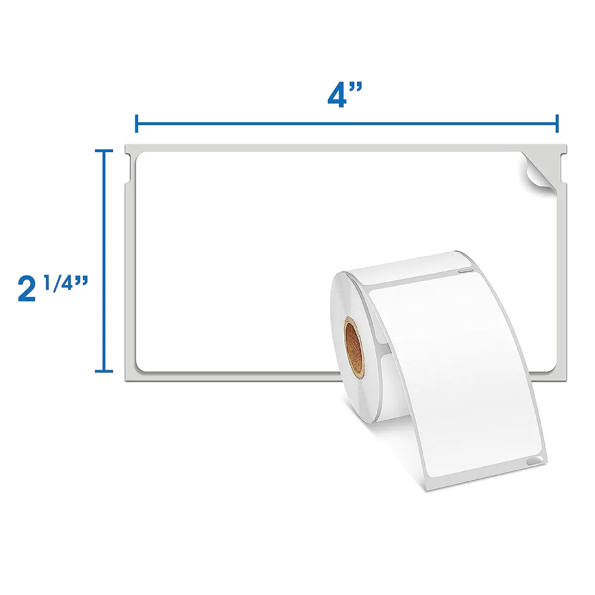 Spartan Industrial Replacement for DYMO 30857 2 1/4" x 4" | All-Purpose Thermal Labels for Office & Events - view 2