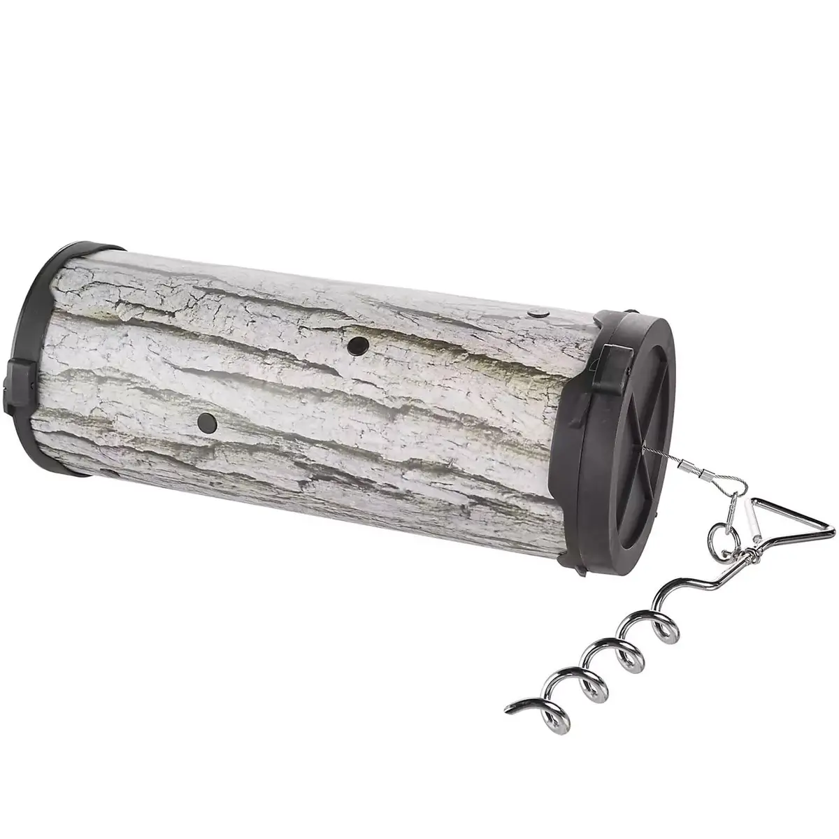 American Hunter 30 LB Swine Log Feeder | Hunting Durable Modular Camo Hog System - main product image