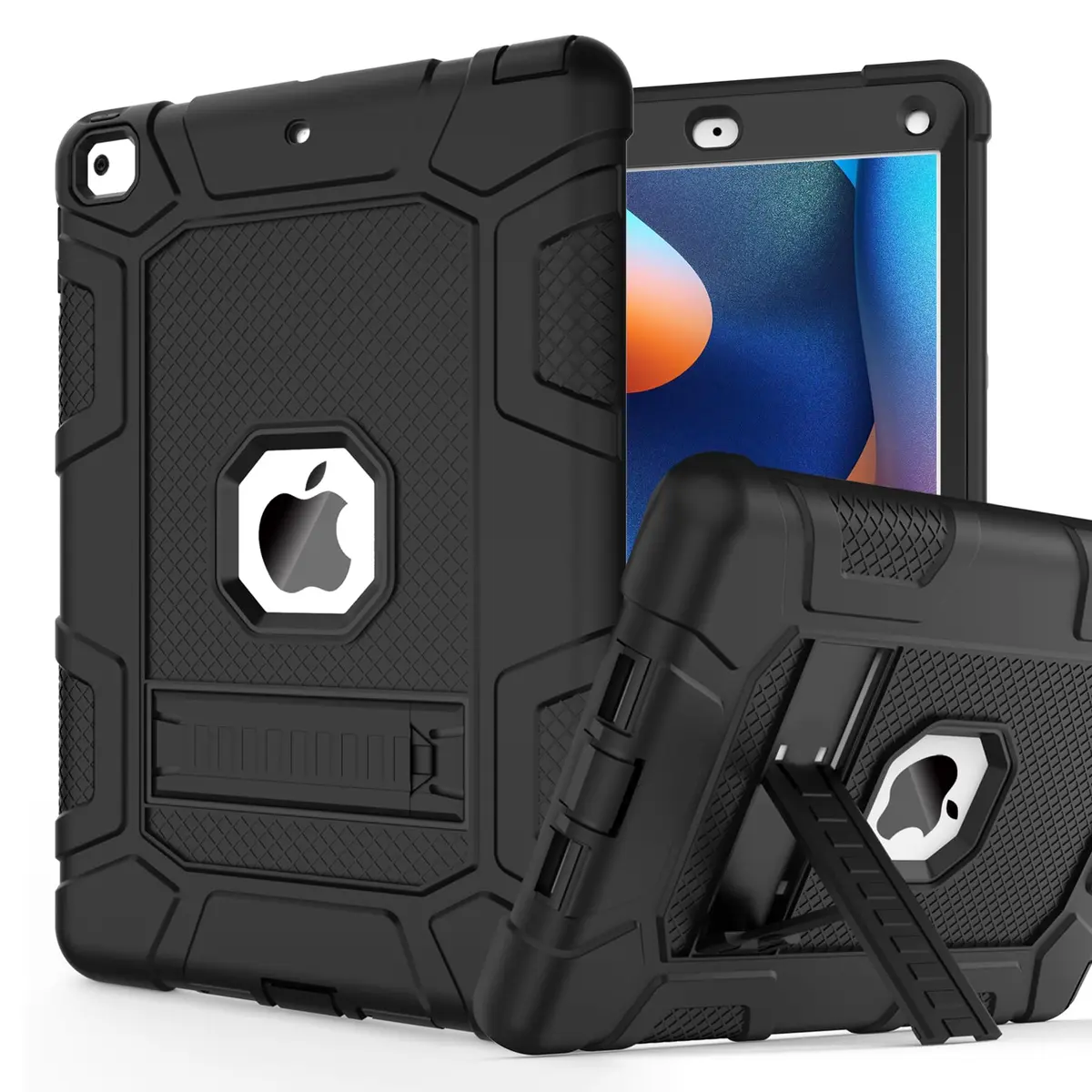 rantice iPad 6th/5th Gen Case 9.7 Inch | Heavy Duty Shockproof Rugged Cover with Kickstand - main product image