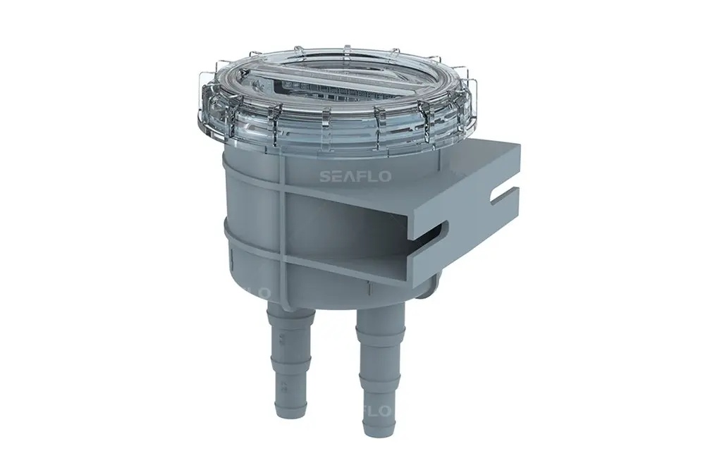 SEAFLO Raw Water Intake Basket Strainer for Seawater Marine & Boat | Fits 1/2", 5/8", & 3/4" Hose - view 4