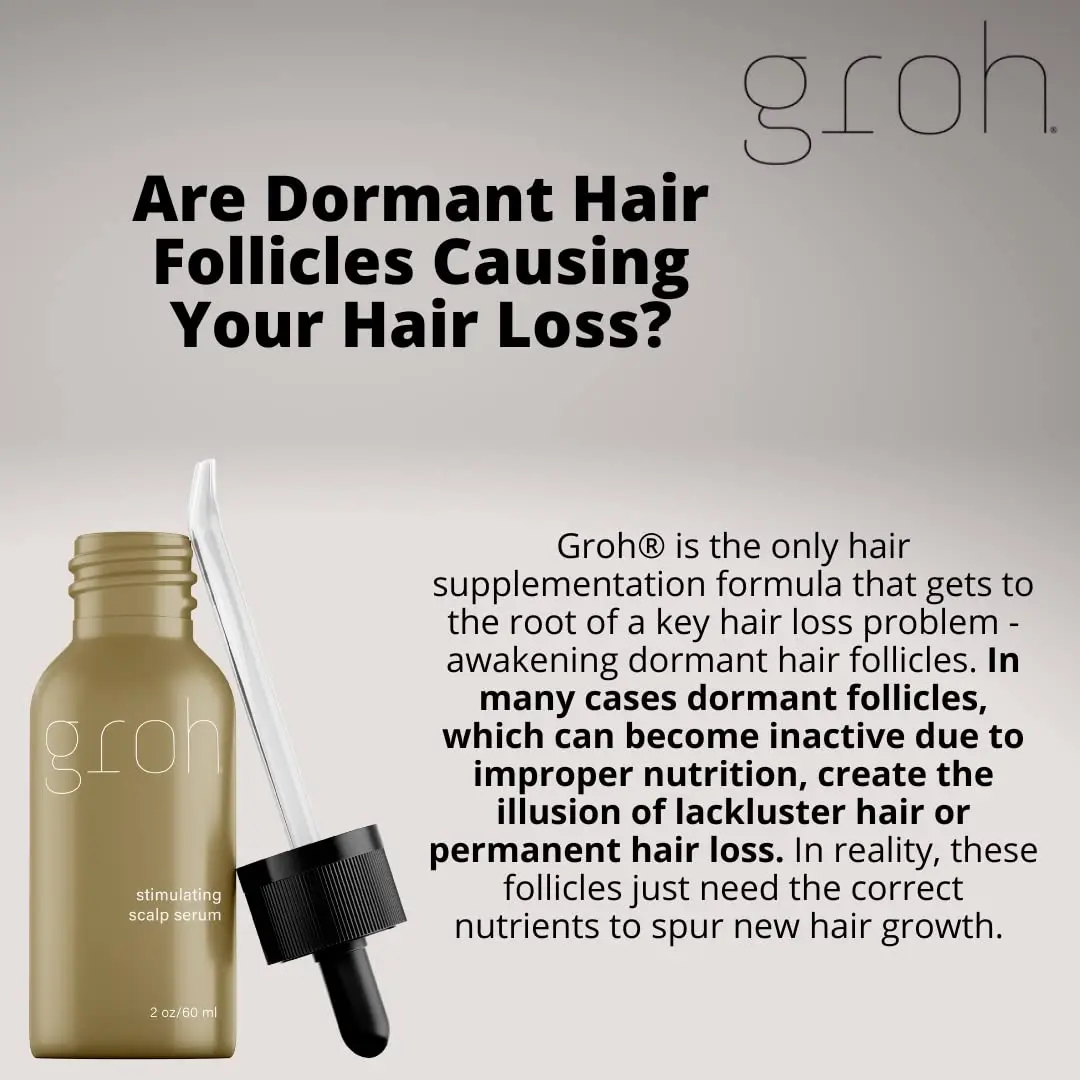 GROH Stimulating Scalp Serum 2.8 Fl Oz | Nourishes Follicles & Supports Hair Growth - view 5