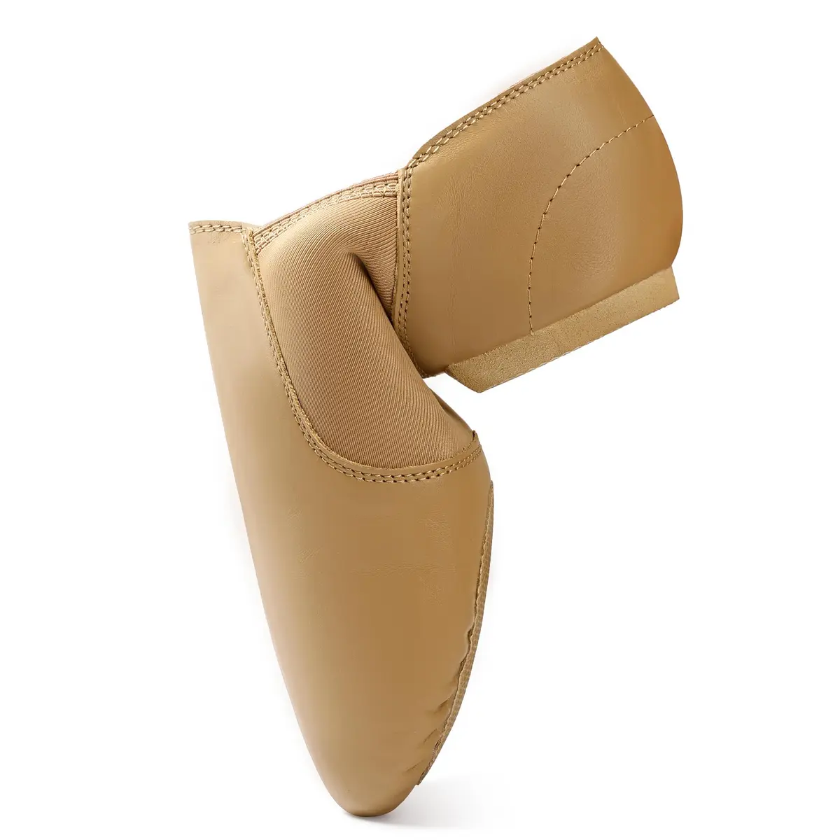 Dynadans Leather Upper Slip-on Jazz Dance Shoe for Women & Men | Comfortable, Durable & Supportive (70-120 chars) - main product image