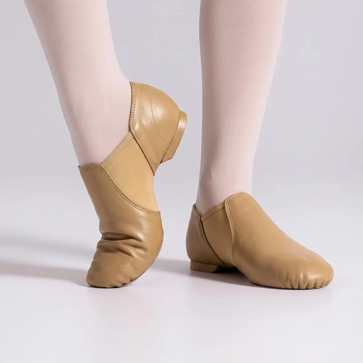 Dynadans Leather Upper Slip-on Jazz Dance Shoe for Women & Men | Comfortable, Durable & Supportive (70-120 chars) - view 2