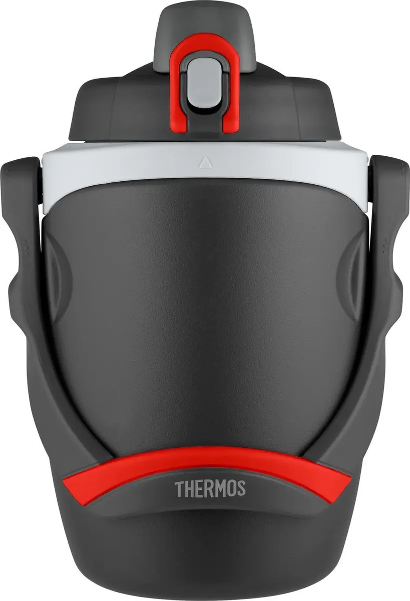 THERMOS 64 oz Hydration Bottle with Flip‑Up Spout Foam Insulation Carry Handle Locking Lid | 64 Ounce BPA-Free Water Jug for Sports & Outdoors - main product image