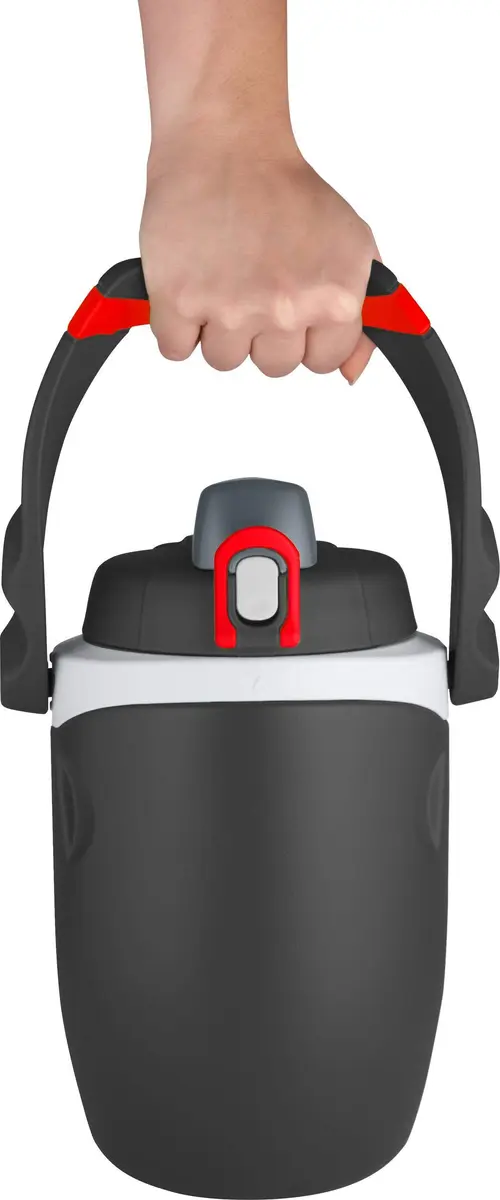 THERMOS 64 oz Hydration Bottle with Flip‑Up Spout Foam Insulation Carry Handle Locking Lid | 64 Ounce BPA-Free Water Jug for Sports & Outdoors - view 5