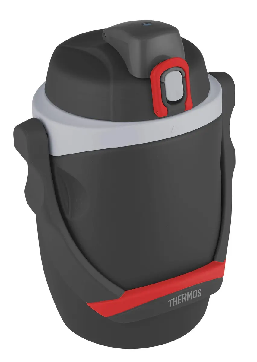 THERMOS 64 oz Hydration Bottle with Flip‑Up Spout Foam Insulation Carry Handle Locking Lid | 64 Ounce BPA-Free Water Jug for Sports & Outdoors - view 2