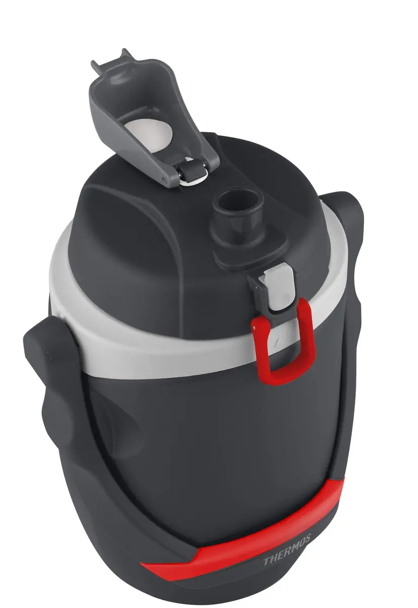 THERMOS 64 oz Hydration Bottle with Flip‑Up Spout Foam Insulation Carry Handle Locking Lid | 64 Ounce BPA-Free Water Jug for Sports & Outdoors - view 3