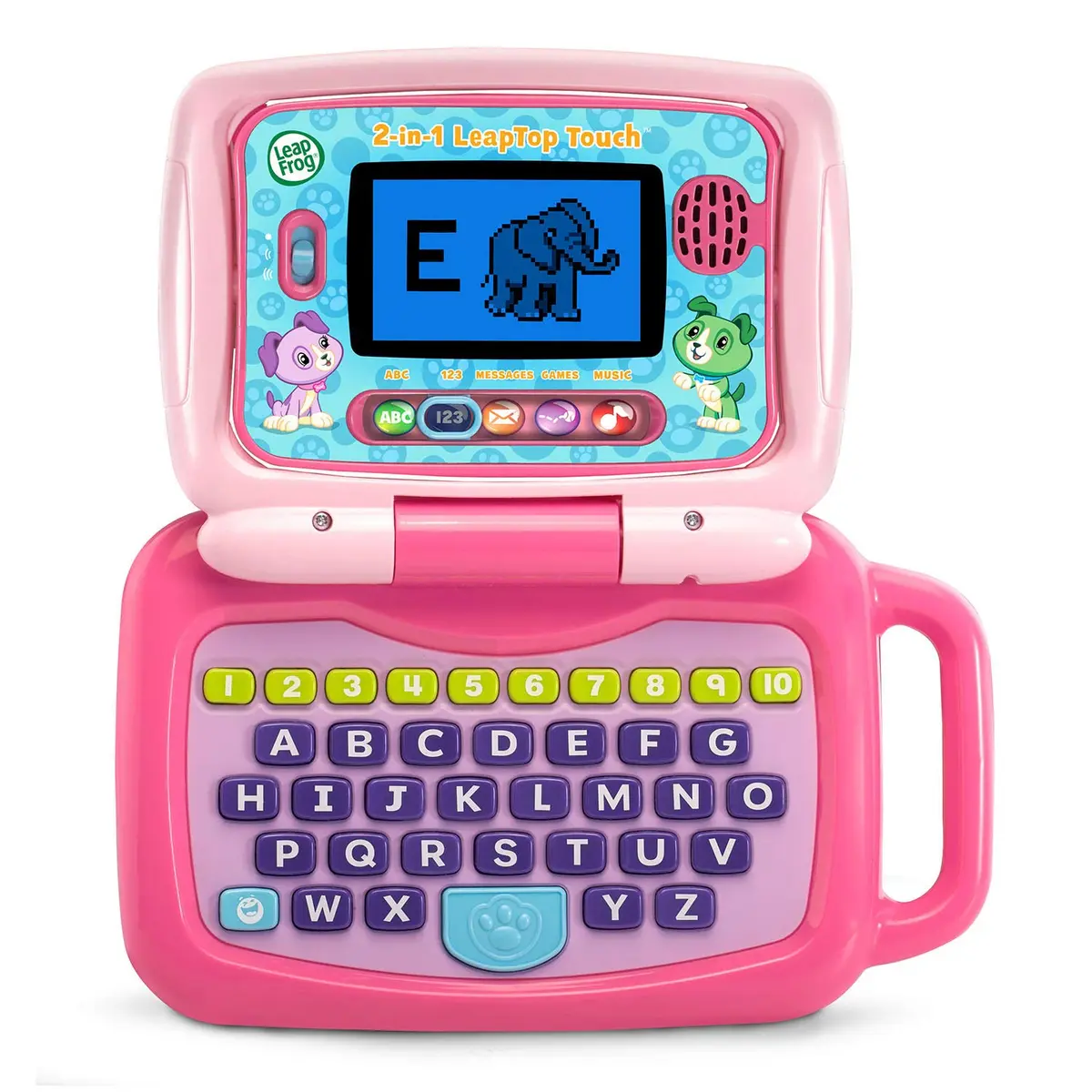 LeapFrog 2-in-1 LeapTop Touch Learning Toy, Pink | Educational Electronics for Ages 2-5 - main product image