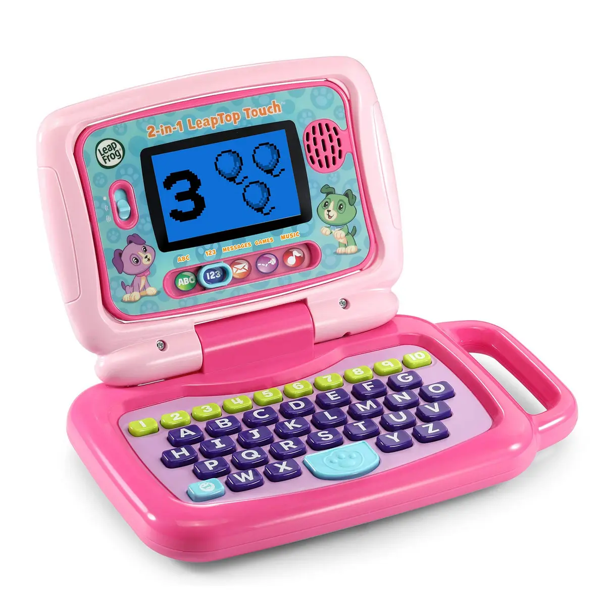 LeapFrog 2-in-1 LeapTop Touch Learning Toy, Pink | Educational Electronics for Ages 2-5 - view 2
