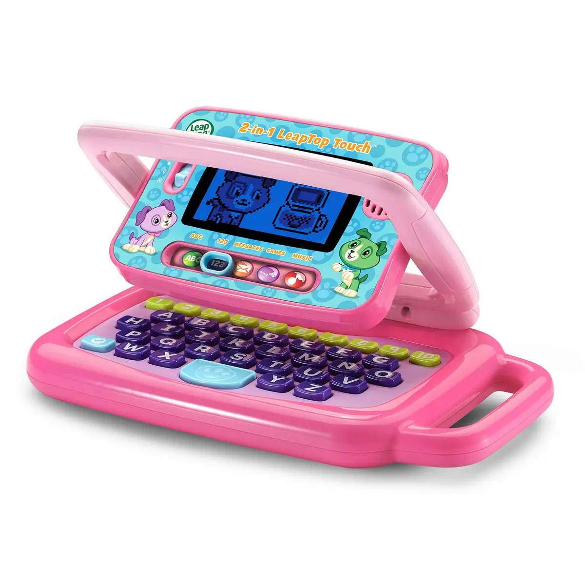 LeapFrog 2-in-1 LeapTop Touch Learning Toy, Pink | Educational Electronics for Ages 2-5 - view 3