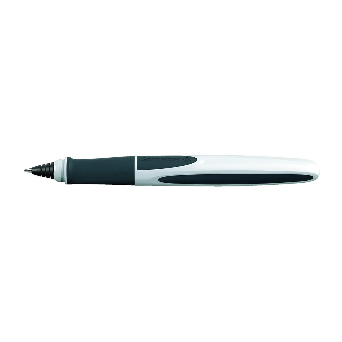 Schneider Ray Cartridge Rollerball Pen M (Medium), White/Dark Gray Barrel, Royal Blue Erasable Ink | 1.0mm Line Width - view 5