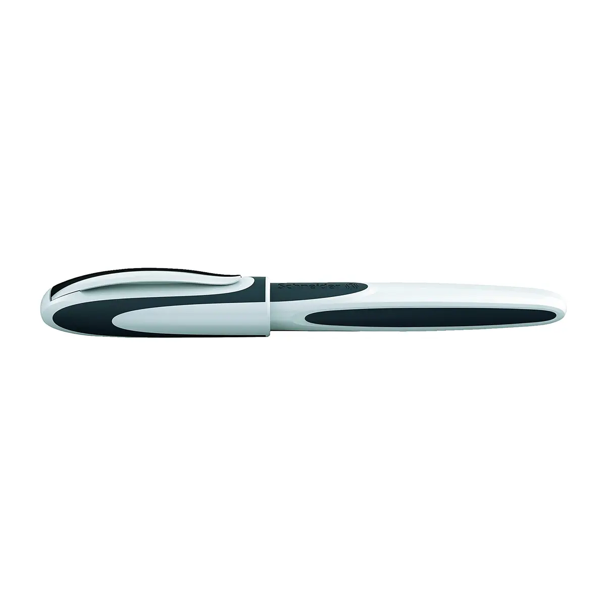 Schneider Ray Cartridge Rollerball Pen M (Medium), White/Dark Gray Barrel, Royal Blue Erasable Ink | 1.0mm Line Width - view 6