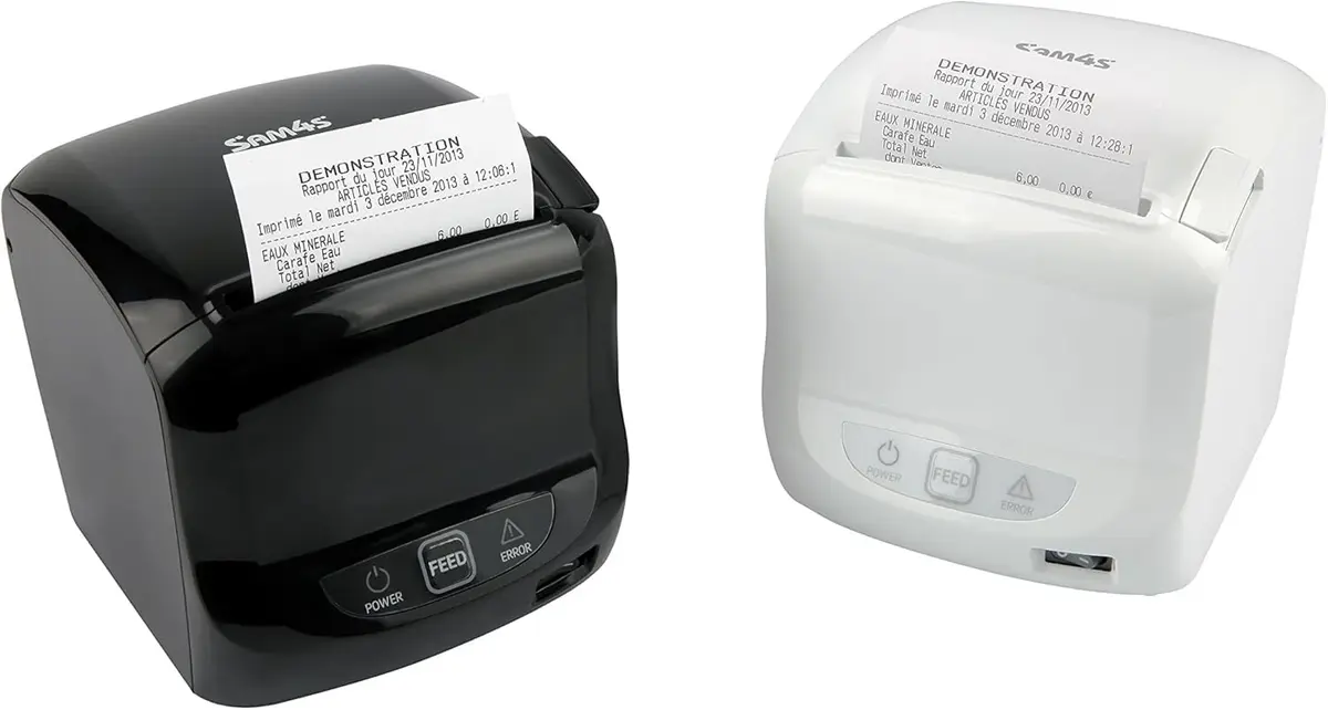SAM4s GIANT-100 Compact 3" Thermal POS Printer USB Serial Ethernet | Fast, Reliable, Splash Cover Included - view 8