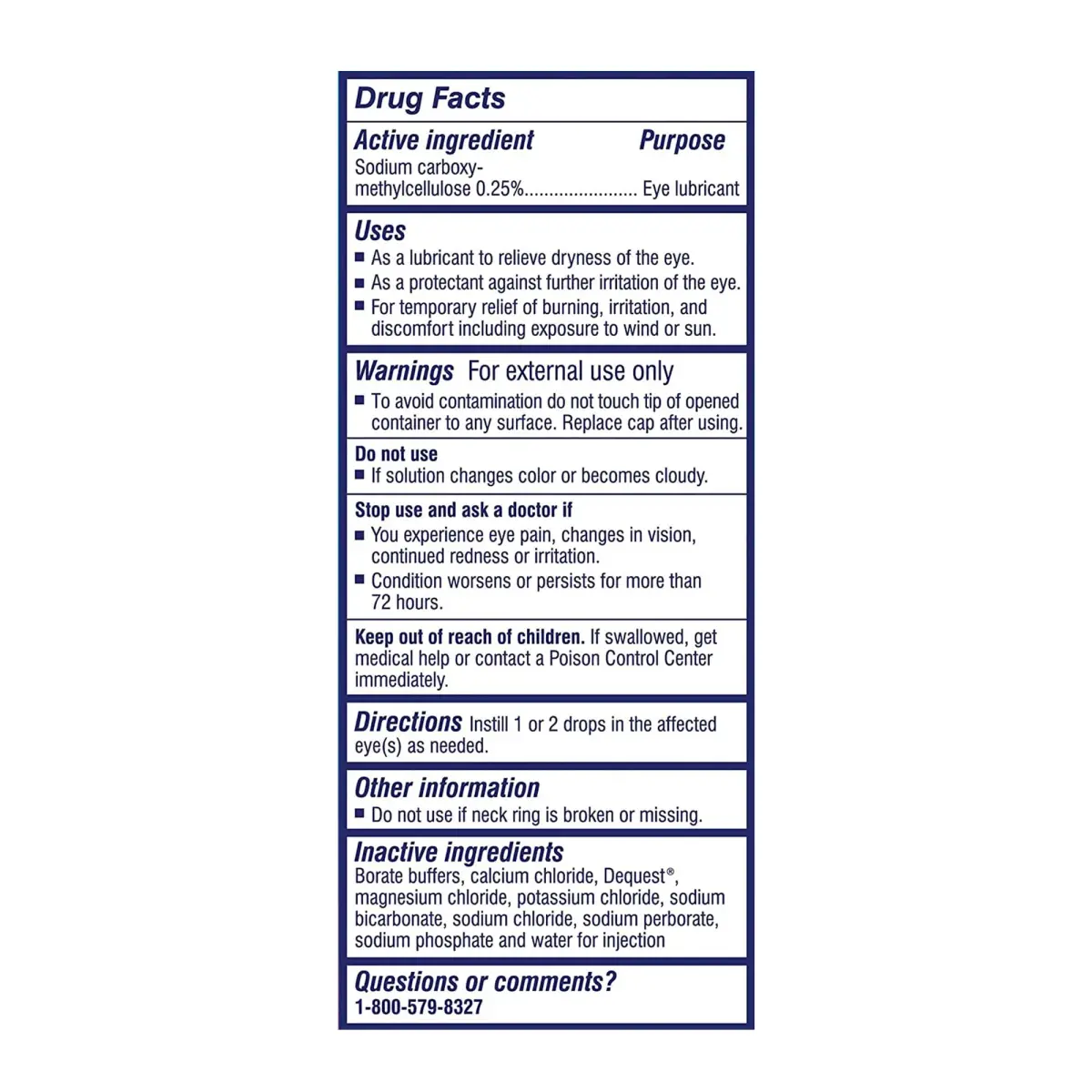 TheraTears Dry Eye Drops Lubricating 30ml (1 Fl Oz x 2) | Doctor Recommended for Dry Eyes - view 8