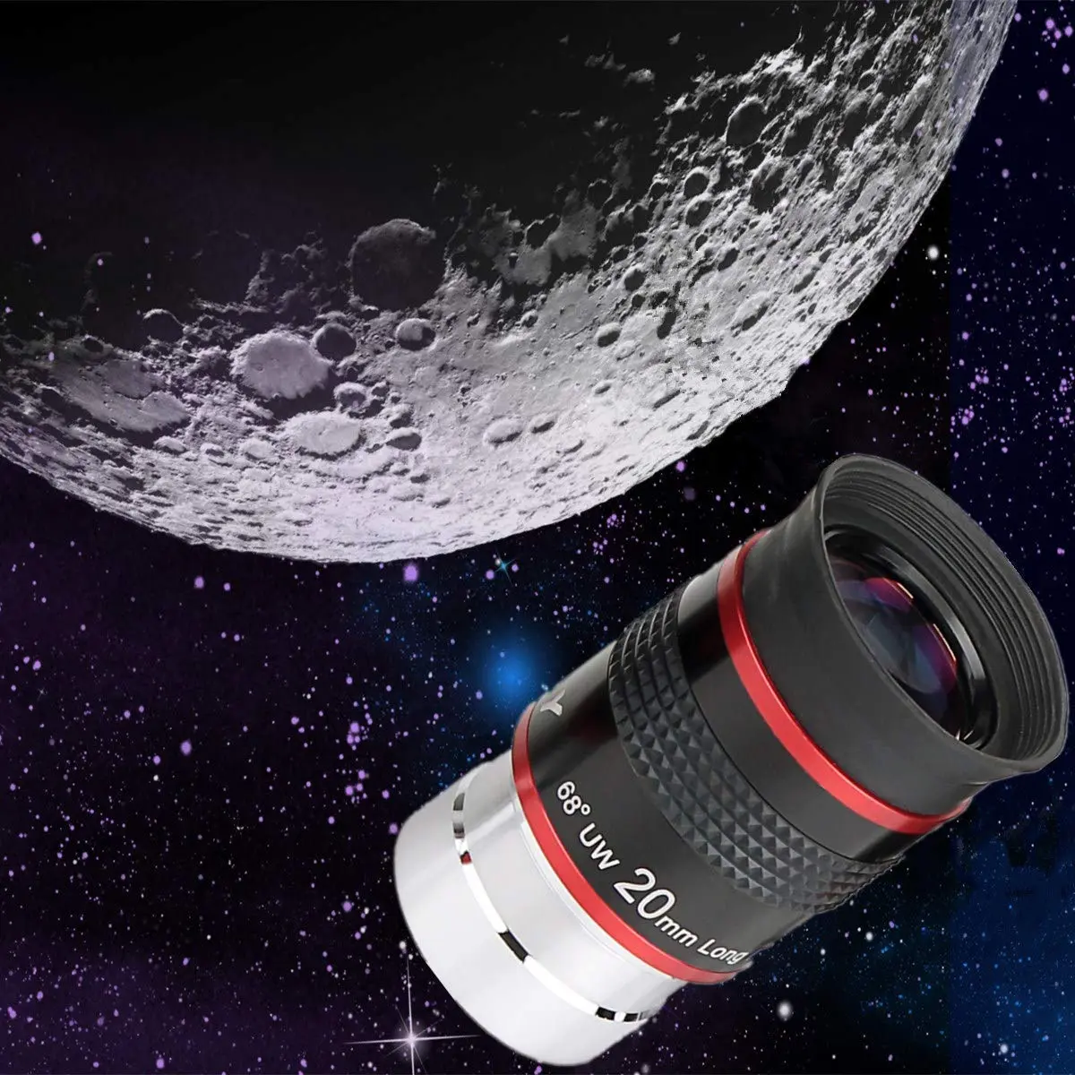 SVBONY Telescope Eyepiece 20mm 68° UW 1.25" | Ultra Wide FOV for Planetary & Deep Sky Viewing - view 6