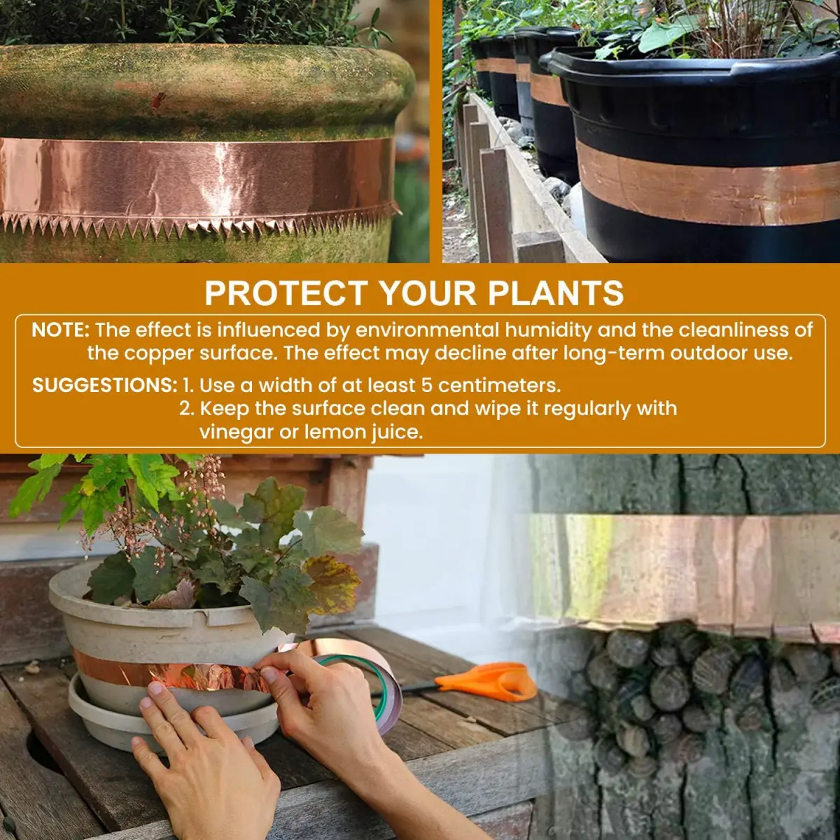 LOVIMAG Copper Foil Tape 50mm x 10m (2in x 33ft) | Dual Conductive Adhesive for EMI Shielding & Crafts - view 3
