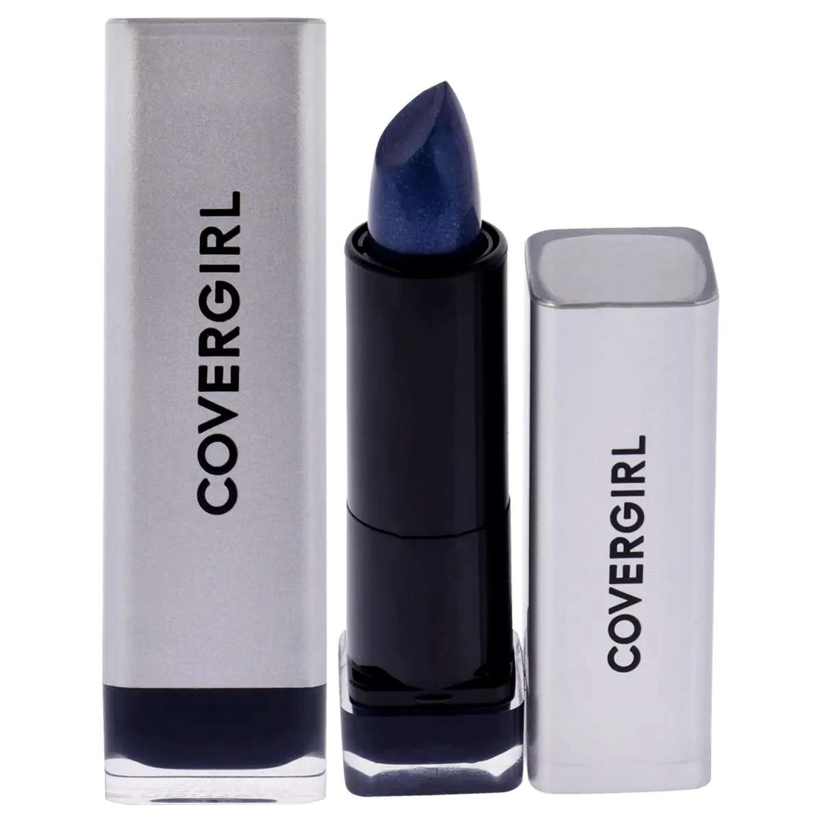 COVERGIRL Exhibitionist Lipstick Metallic, Deeper 550 | Long-lasting, Sheer Color with Shea Butter (70-120 chars) - main product image