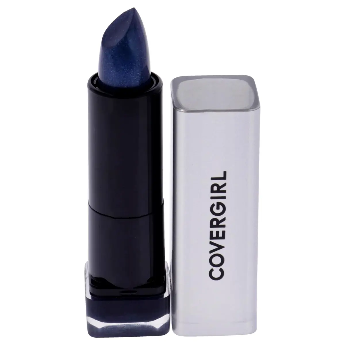 COVERGIRL Exhibitionist Lipstick Metallic, Deeper 550 | Long-lasting, Sheer Color with Shea Butter (70-120 chars) - view 2