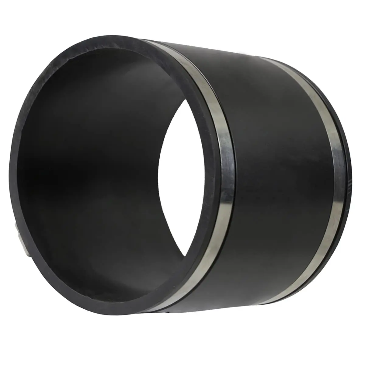 SUPPLYGIANT Flexible PVC Coupling with Stainless Steel Clamps 15.24 cm (6 Inch) | ASTM C1173 Certified - main product image