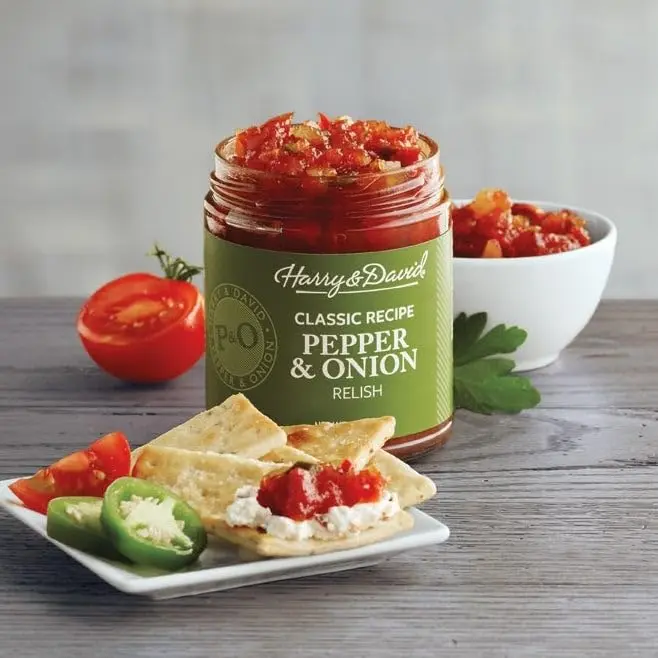 Harry & David Pepper & Onion Relish 10Oz | Sweet & Savory Plant-Based Condiment, 12-Pack - view 3